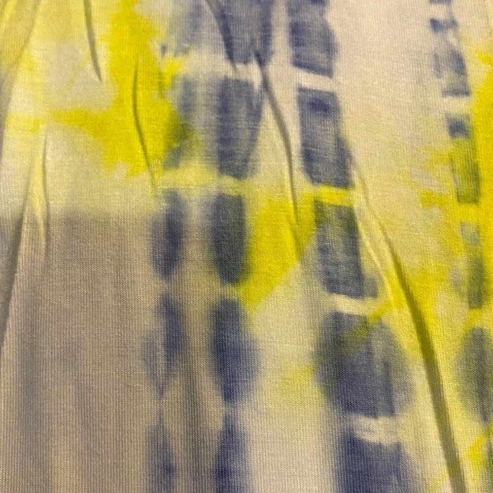 NWT Buckle Hem & Thread sleeveless tie dye hoodie / swimsuit coverup zip up S - Picture 2 of 11